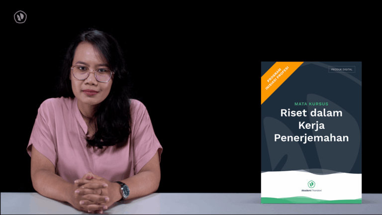 Riset dalam Kerja Penerjemahan